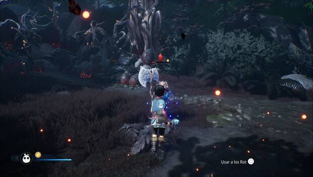 Kena: Bridge of spirits - Ayuda a Taro: enemigos azules