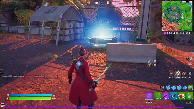 Fortnite - Misiones de Cólera: plataforma de salto