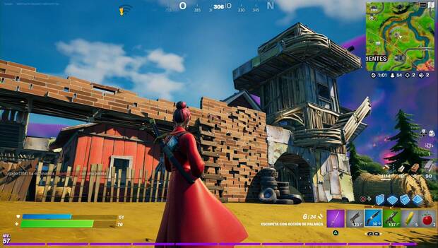Fortnite - Misiones de Devorador: edificio de la Granja de Acero