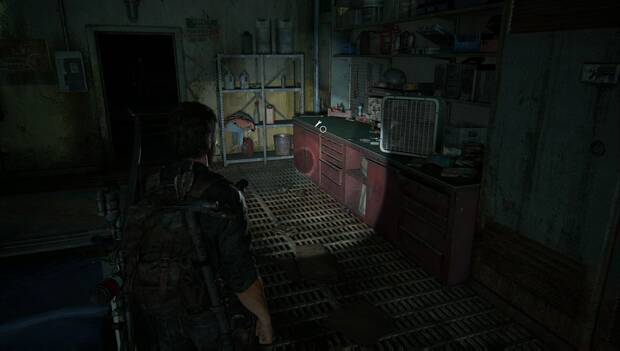 The Last of Us Parte1 - Mesas de trabajo: ubicación de la mesa de trabajo #11 en el túnel inundado del Capítulo 9