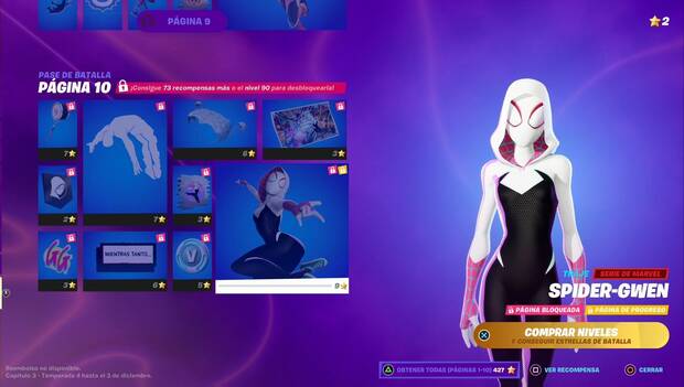 Fortnite Battle Royale - Cmo desbloquear gratis a los personajes de la T4: Spider-Gwen