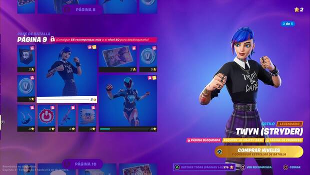 Fortnite Battle Royale - Cmo desbloquear gratis a los personajes de la T4: Twyn (Stryder)