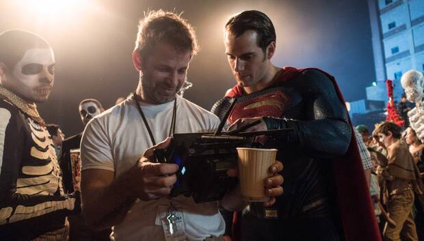 Zack Snyder Filming