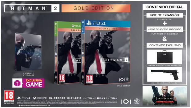 GAME anuncia su edicin exclusiva para Hitman 2 y sus incentivos por reserva Imagen 2