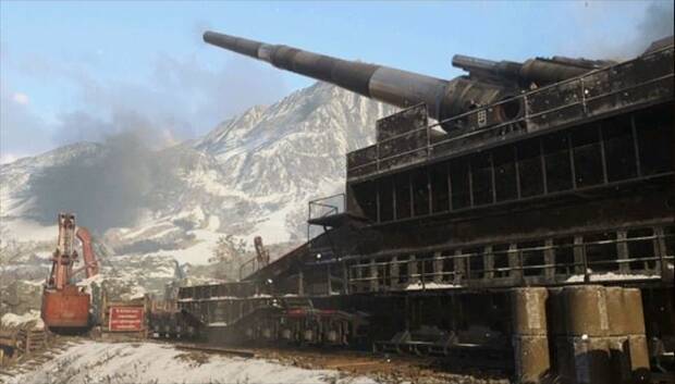 Mapa Gustav Cannon de Call of Duty: WWII