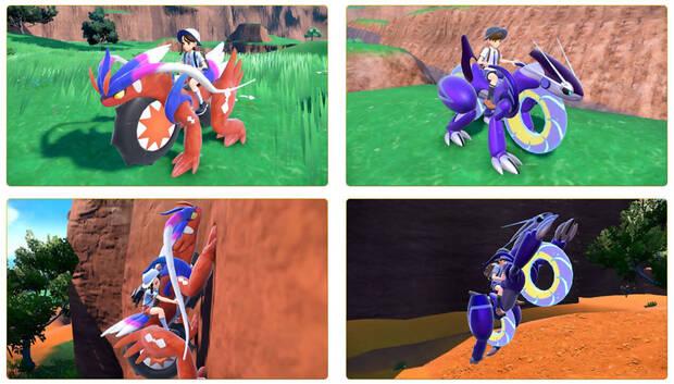 Pokémon Escarlata y Púrpura - Cómo se consiguen las monturas Pokémon