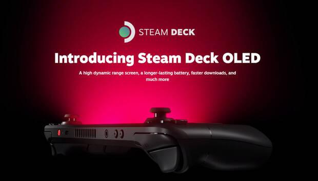 Nueva Steam Deck OLED.