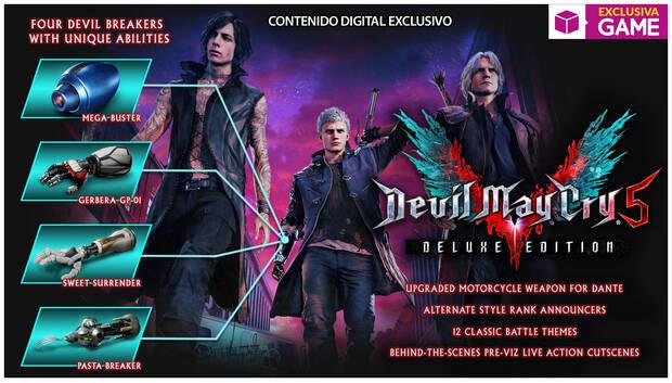 GAME vender en exclusiva la edicin deluxe de Devil May Cry V Imagen 2