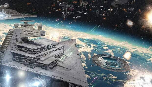 Destructor Estelar Imperial Devastador de Star Wars