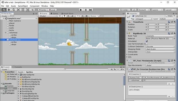 U-tad ensea a crearte tu propio Flappy Bird en menos de dos horas Imagen 7