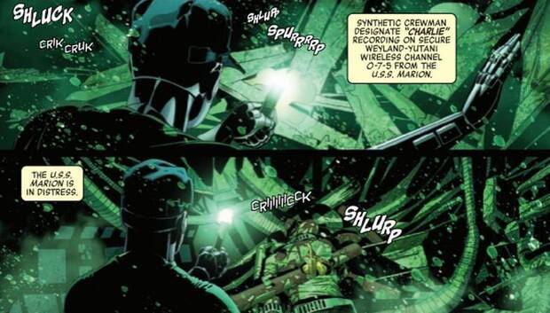 Comic Alien Android