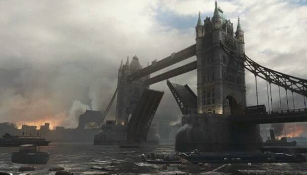 Mapa London Docks de Call of Duty: WWII