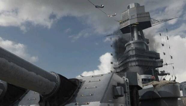 Mapa USS Texas de Call of Duty: WWII