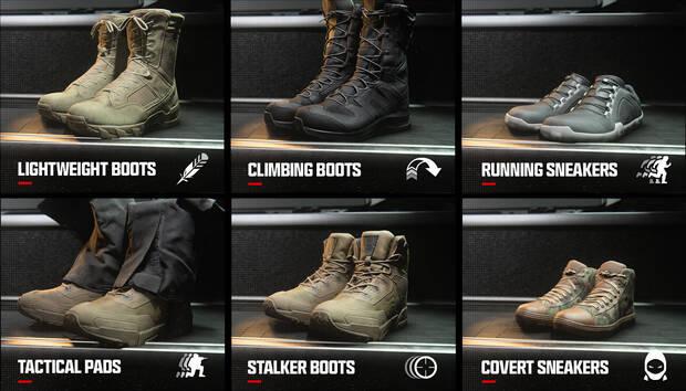 Call of Duty Modern Warfare 3 (2023) - Todas las ventajas - Todas las botas