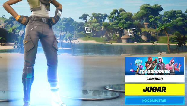 Fortnite - Eliminacin de la pantalla de seleccin de modo inicial