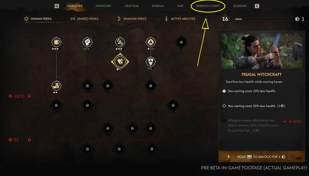 Submen de la Corte de Brencis en The Blood of Dawnwalker