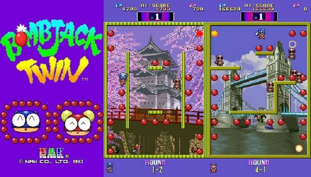 En 1993 NMK lanzó una secuela recreativa del clásico de Tehkan: 'Bomb Jack Twin'.
