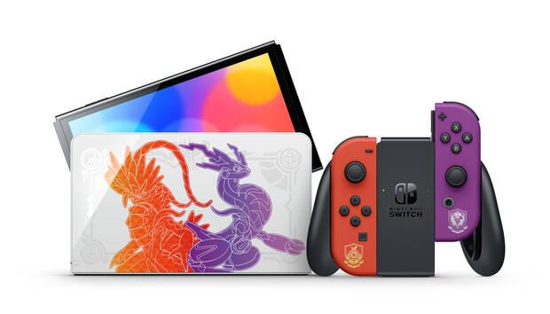 Nintendo Switch OLED - Pokmon Escarlata y Prpura