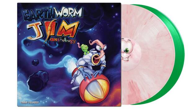 Las estupendas bandas sonoras que Tallarico compuso para los dos primeros 'Earthworm Jim' han sido recopiladas en dos vinilos por Black Screen Records.