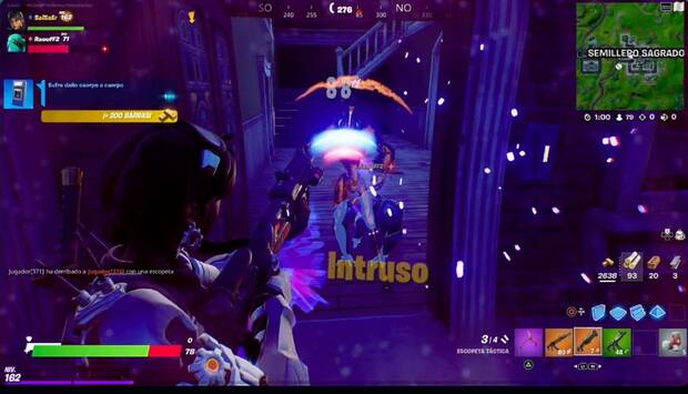 Fortnite Battle Royale - Misiones de Free Guy: sufre daño cuerpo a cuerpo
