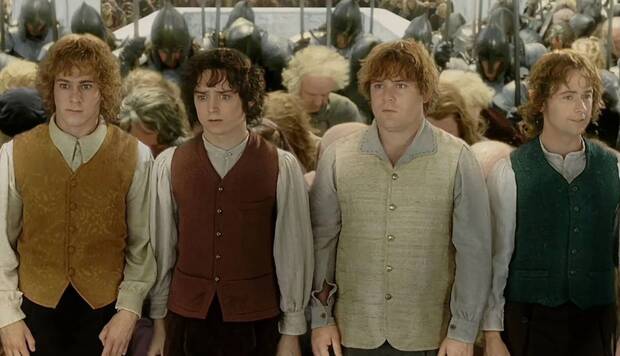 Hobbits de El retorno del rey