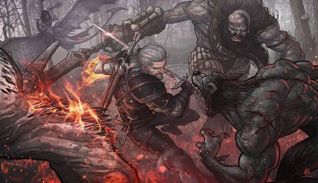 Geralt de Rivia Cómic Saga