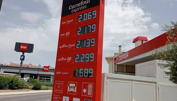Di�sel y las gasolinas en Espa�a