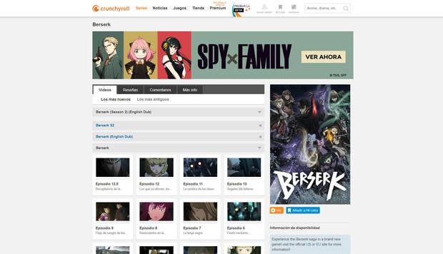 Dónde ver online Berserk, el anime de Kentaro Miura que inspiró Dark Souls  - Vandal Random