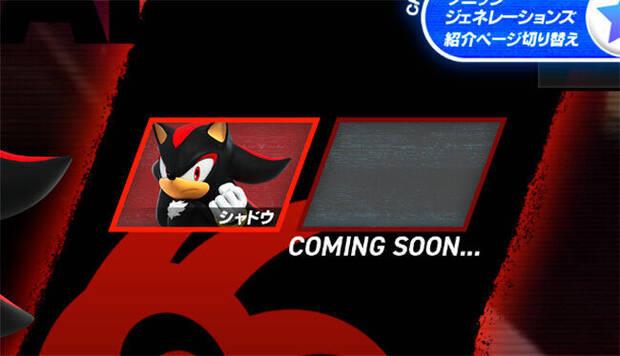 Sonic X Shadow Generations con cuatro personajes jugables, uno no anunciado