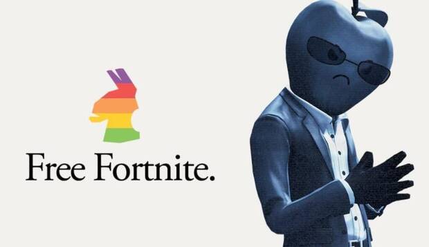 Evento contra Apple en Fortnite.