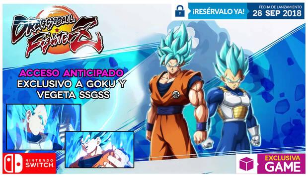 GAME detalla sus incentivos por la reserva de Dragon Ball FighterZ Imagen 2