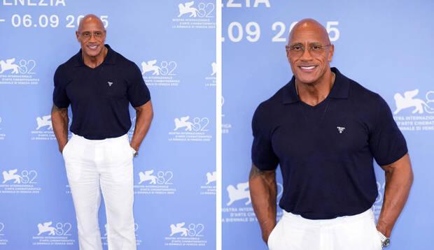 Cambio fsico de The Rock