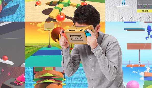 Super Mario Odyssey muestra su contenido de realidad virtual para Nintendo Labo Imagen 3