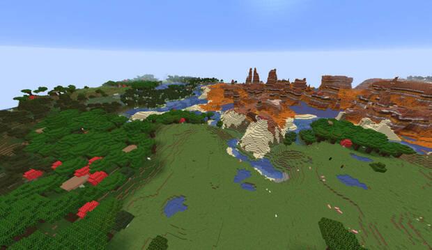 Mejores semillas de Minecraft 1.16 -