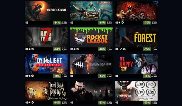 Arrancan las rebajas de Halloween en Steam Imagen 2