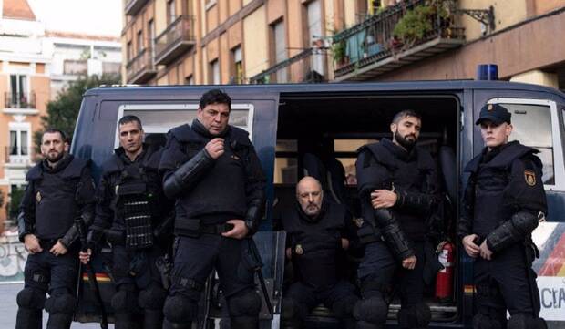 Antidisturbios Movistar