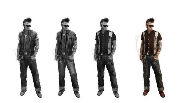 Psycho Billy, personaje para 'Motorstorm Apocalypse' basado en Tony Sirico.