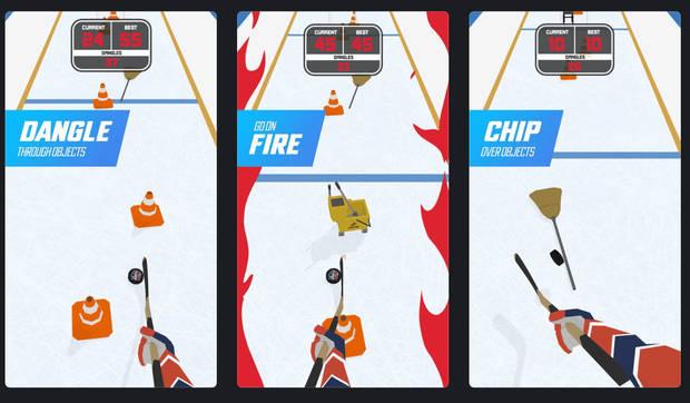 Dangle Dash en iOS.