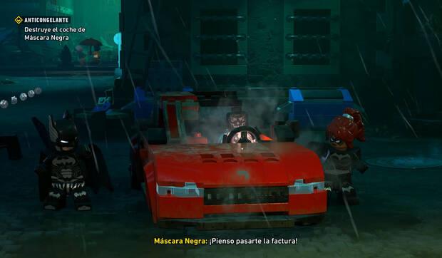 LEGO Batman: El Legado del Caballero Oscuro - Easter egg de la fase de bonificaci�n del coche en Street Fighter II
