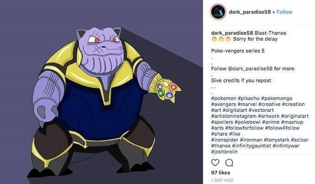 Imaginan a nuestros Pok�mon favoritos al estilo 'Vengadores: Infinity War' Imagen 4