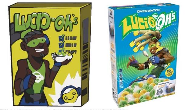 Lucio de Overwatch se convierte en una marca de cereales real Imagen 2