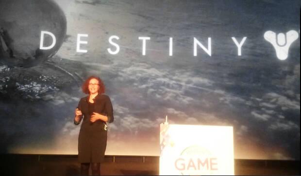 Guerra en una presentaci�n de Destiny a las tiendas Game en 2016.