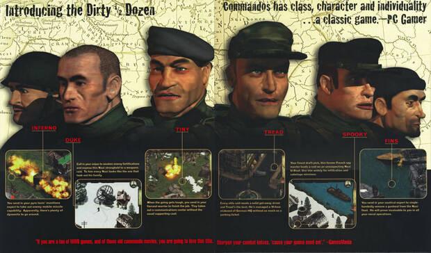Nuestro comando era letal con los nazis, pero guapos no eran precisamente.