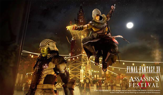 Arranca  el evento de colaboracin entre Final Fantasy XV y Assassin's Creed Imagen 2