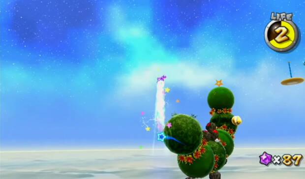 Pasillos ? y Bloques ! al 100% en Super Mario Galaxy 01