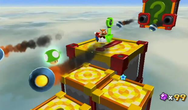 Pasillos ? y Bloques ! al 100% en Super Mario Galaxy 02