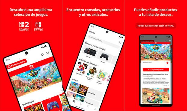 Nintendo Store aplicación ya disponible en iOS y Android