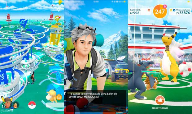Abrir 'Pokémon GO' en la Zona Safari significaba encontrarte con un escenario plagado de gimnasios, Poképaradas repletas de cebo, Pokémon por todos lados...