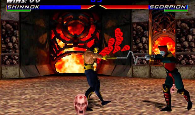 Sangre, armas, elementos infernales... Sobre el papel suena a Mortal Kombat, pero con las limitaciones gr�ficas no pasaba de una est�tica infantil intentando ser gamberra.