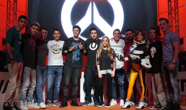Uno de los eventos para celebrar el lanzamiento de 'Overwatch' fue un All-Stars de Rubius&Friends vs. Mangel&Friends.